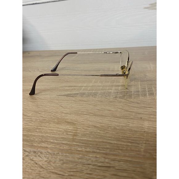 Brooks Brothers BB211 Eyeglass Frames Gold Oval 51-19-135 Made in Japan - Picture 2 of 9